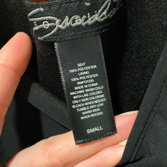 Socialite Cage Back Chiffon Maxi Dress (Small) - Picture 6 of 6